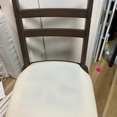 ニトリ　ダイニングチェア　2脚　セット売り　の画像