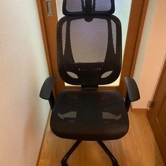 【ニトリ】 ワークチェア クエトBK