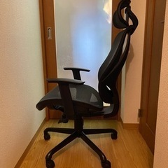 【ニトリ】 ワークチェア クエトBKの画像