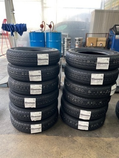 2024年製 ブリジストン新品タイヤ 145/80/R12 4本 軽トラ、軽バン用12インチ