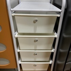 収納ケース引き出し4段