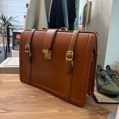 【差し上げます】pokka レザーバッグ