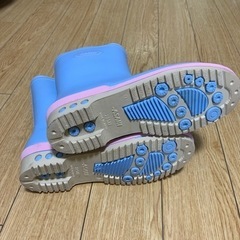 美品☆ 22.5cm 長靴　ながぐつ　女の子の画像