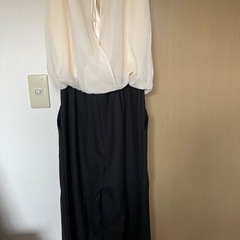 春コーデ　オールインワン　ジャケットの画像