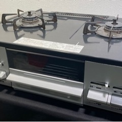 ノーリツ ガスコンロ 都市ガス 16年製 LG2260L 0223-89