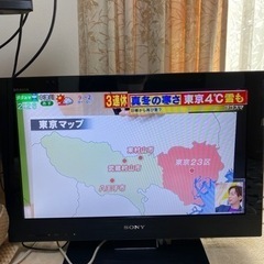 格安！早い者勝ち！動作品！ソニー液晶テレビ20インチ