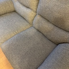 更に値下げ27日まで　ニトリ2人がけソファの画像