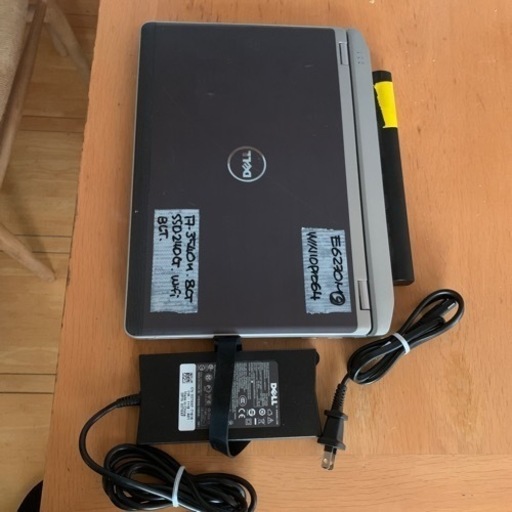 （売約済）12.5inch液晶/軽量人気機種　Dell latitudee6230改その⑨　 超レア爆速Core i7-3540mメモリー８G　Bluetooth,Wifi搭載機　Windows10pro 64bi