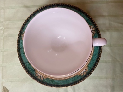 【愛品館 江戸川店】ウエッジウッド ランボーン ペアカップ&ソーサー ID:102-025876-007