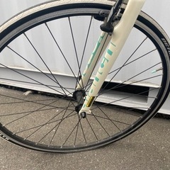 Bianchi ビアンキ ROMA 2 クロスバイク 50cm アルミ SHIMANO 9SPEED 自転車 ビアンキ ローマ2 現状品 ※防犯登録譲渡書類付きの画像