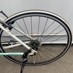 Bianchi ビアンキ ROMA 2 クロスバイク 50cm アルミ SHIMANO 9SPEED 自転車 ビアンキ ローマ2 現状品 ※防犯登録譲渡書類付きの画像