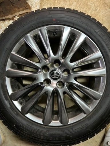 60ハリアー純正ホイール、スタッドレスタイヤセット