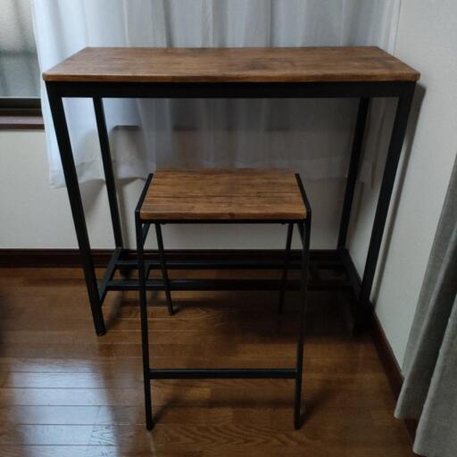 カウンターテーブル(デスク)・イス