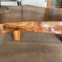 けやき　テーブルの画像