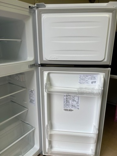 ☆配送可能☆安心1か月保証☆美品☆ホワイト☆ハイセンスノンフロン冷凍冷蔵庫☆HR-B1201☆2018年式☆ 