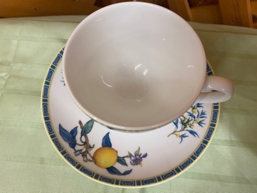 【愛品館 江戸川店】ウエッジウッド シトロン ペアカップ&ソーサー ID:102-025874-007