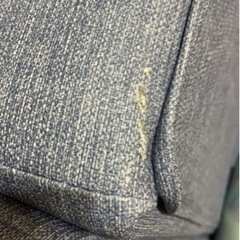 【取引決定】水色　ソファベッド　定価7万円以上の画像