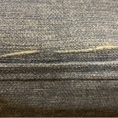 【取引決定】水色　ソファベッド　定価7万円以上の画像