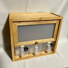 【新品未使用/早い者勝ち！】ニトリ　木製調味料ホルダー　定価¥2,490の画像