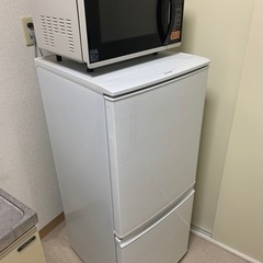 生活家電セット（冷蔵庫、電子レンジ）　一人暮らし