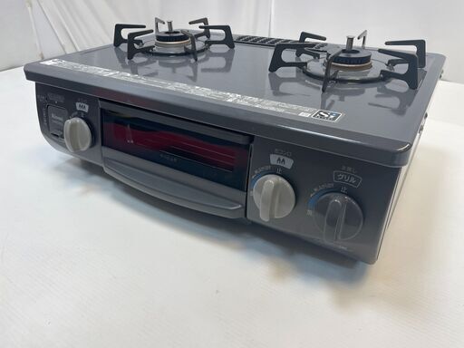 ★ リンナイ グリル付 ガステーブル CHM33DGL LPガス RM33NJH 2017年製 Rinnai ガスコンロ