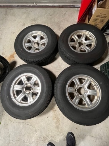 ランクル　プラド　値下げ 値段交渉可　夏タイヤ　265/70R16 112h 7j ホイール　keeler キーラー　ダンロップ　DUNLOP