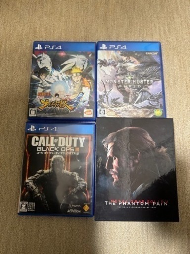 PS4とカセットのセット
