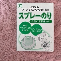 エコアンダリアスプレーのり