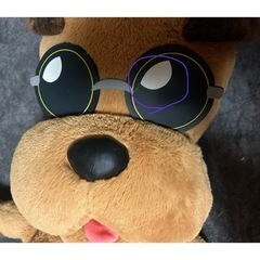 與真司郎   JIROkun  BIG STUFFED TOY 犬 ぬいぐるみの画像