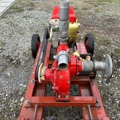 ヤンマー 潅水ポンプP-50 ディーゼルエンジンHA4最大4馬力 発動