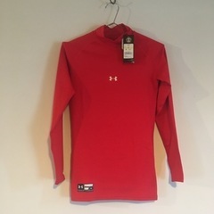 アンダーアーマー　赤　レッド　インナー