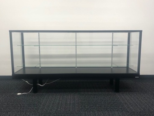 新品】ガラスショーケース ロータイプ 幅180cm