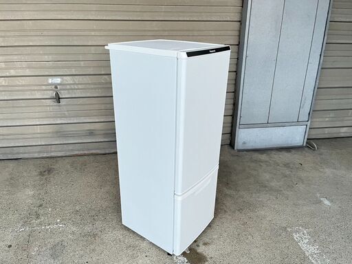 【高年式・美品】少し大きめな2ドア冷蔵庫 168L パナソニック NR-BW17FJ-W 2021年製 中古動作品 クリーニング済み