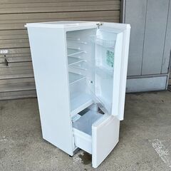 【高年式・美品】少し大きめな2ドア冷蔵庫 168L パナソニック NR-BW17FJ-W 2021年製 中古動作品 クリーニング済みの画像
