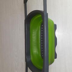 (値下げしました)伸縮水きりかご「折り畳み式」の画像