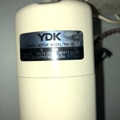 足踏みミシン電動化用モーターの画像