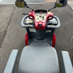 SUZUKI セニアカー ET4D7 高年式2017年　シニアカー電動車介護用品 音声案内付きシルバーカー　ワンオーナー　簡易始動動画ありの画像