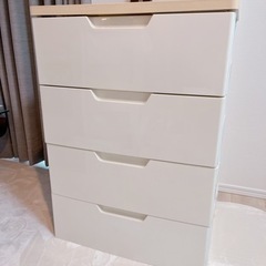 4段タイプ　衣装ケース×2の画像