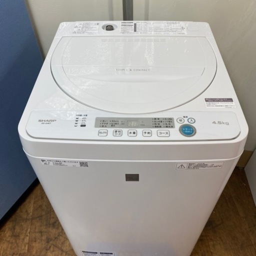 I775 ? SHARP 洗濯機 （4.5㎏） ⭐ 動作確認済 ⭐ クリーニング済