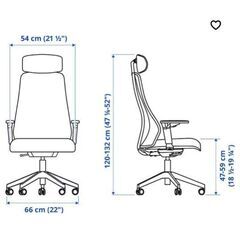 IKEA　ゲーミングチェア　使用約1ヶ月の画像