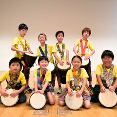 小学生対象のジャンベ（ジェンベ）チーム