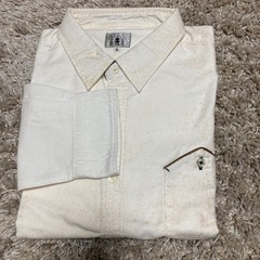 新品　TK サイズ4 長袖　白(ヤケあり) 綿100
