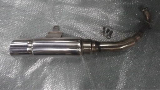 シグナス-X(FI)　SE44J-103xxx　の　マフラー　社外　傷 *1648519379　中古