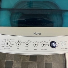 洗濯機　4.5キロ　引き取り者に500円プレゼントの画像
