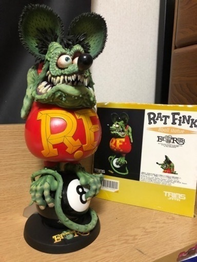 ラットフィンク  スタチュー　トリムス限定 50体 レアオークション等にも滅多に出ないレア商品です！驚くほど精巧に作られております！