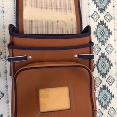 ランドセル　茶色　紫色　キャメルの画像