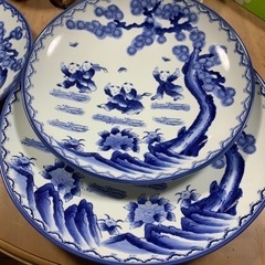 鍋島　大皿　3枚　未使用の画像