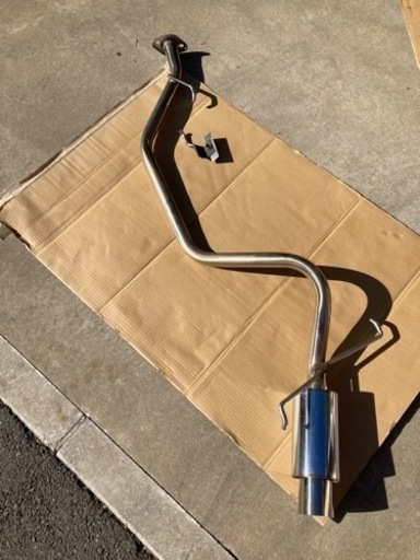 スズキ　ジムニー　JB23W 社外左出しマフラー