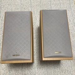 スピーカーONKYO D-V77、コード3m付き