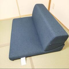 (決まりました)二人掛けソファー 座椅子 ローソファーの画像